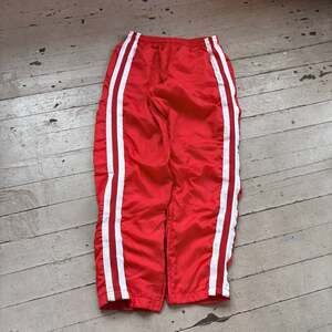 Team Cheer Red Warmup Track Pants with White and Red